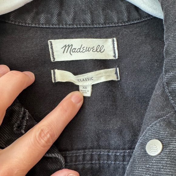 Madewell Jean Jacket in Lunar - Picture 3 of 4